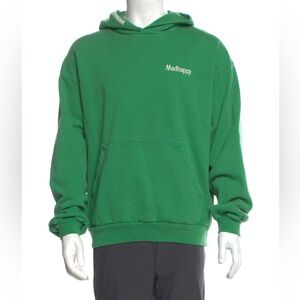Madhappy Bright Green Logo Pullover Hoodie